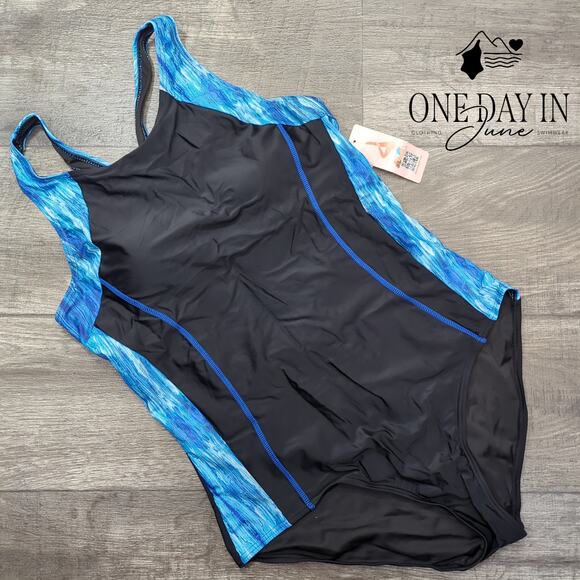 Charmo Sport One Piece Swimsuit Size XL - Picture 3 of 7